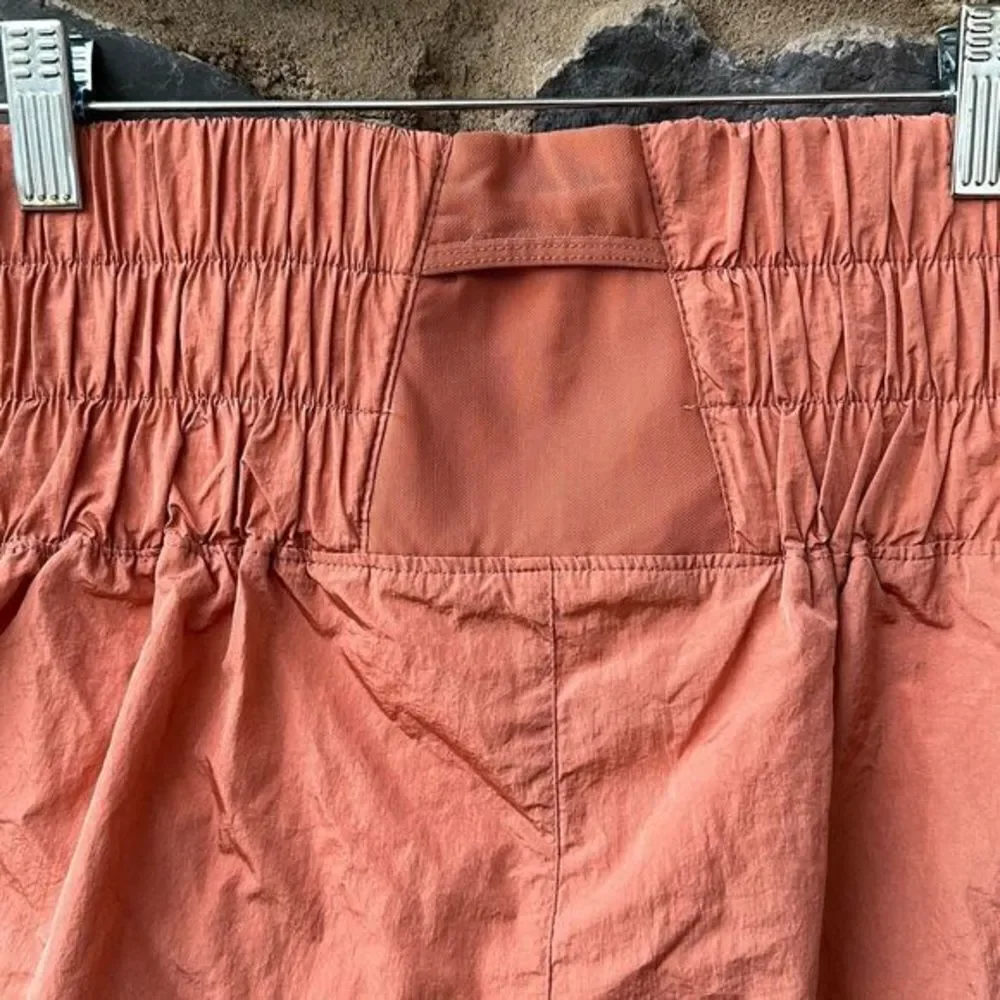 Free people Russet Orange The Way Home Shorts size S